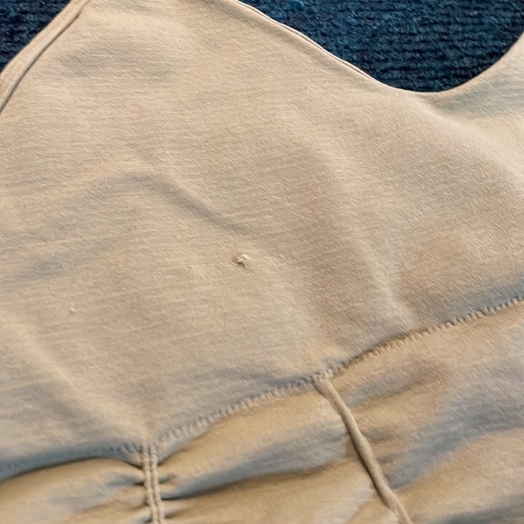 Free People Movement Good Karma Ruched Crop Top - Picture 3 of 4